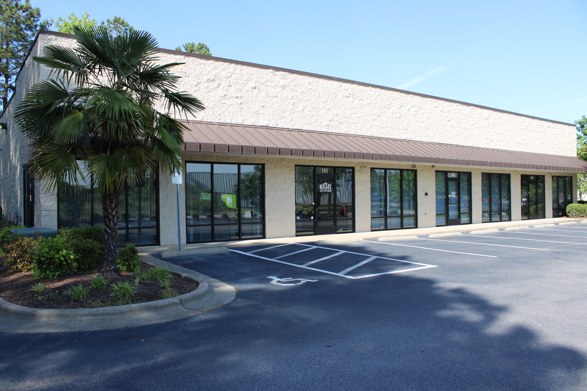 Hatley Construction and Millwork shop exterior Clayton NC