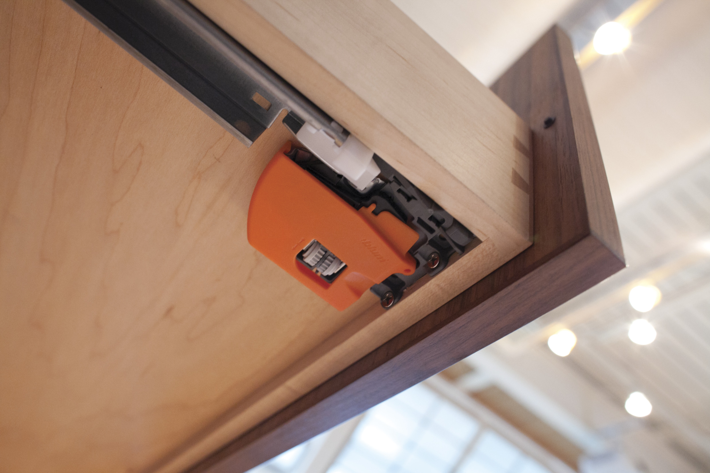 Blum MOVENTO concealed undermount runner
